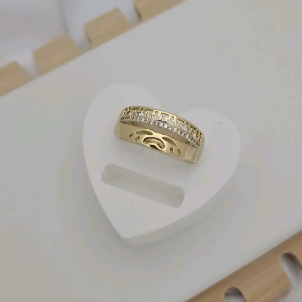 008 anillo gold-plated