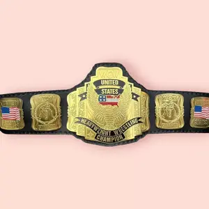 WCW United States World Heavyweight Wrestling Championship Belt 2MM
