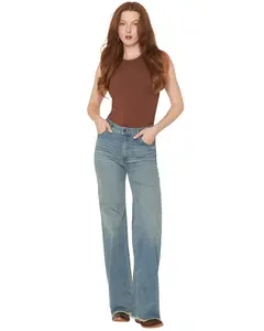 Kimes Ranch Women's Olivia Medium Wash High Rise Wide Leg Jeans - Wj-N19118