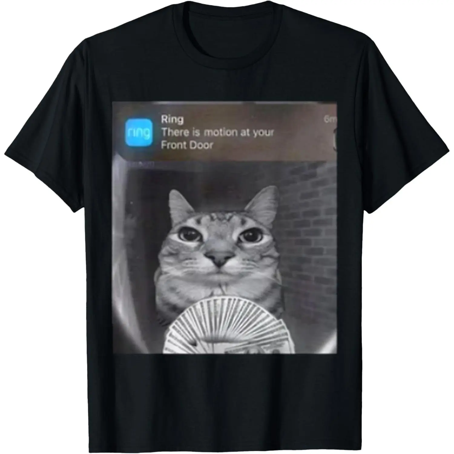 Ring Cat with Motion Meme T-Shirt