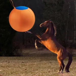 Horse Training Large Ball Toy, Pasture Horse Sheep Plaything, Essential Equine Training Equipment, Durable Rubber Material