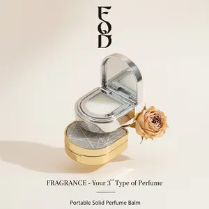 FQD Solid Perfume Balm Duo – Fruity Floral & Citrus Woody | Travel-Friendly Perfume Stick | Vegan, Skin-Safe & Perfect for Sensitive Skin