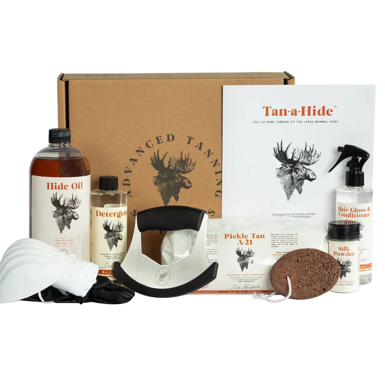 Tan-a-Hide Deluxe Tanning Kit by Advanced Tanning Solutions