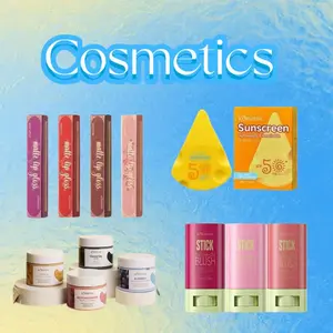 Summer Skincare  Set-totally 26 products-Multi-flavor Mud Mask 、Sunscreen、lipsticks、blushes- Smooth Silky