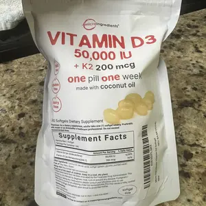 Product Review of Micro Ingredients Vitamin D3 K2 Supplement Softgels from C**a M**o