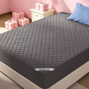 【Mother's Day Gift】BEDLORE Summer Cooling Breathable Waterproof Mattress Pad: Small Copper Coins Design, 6-18'' Deep Pocket, Soft TPU Waterproof & Breathable, Ideal for Home, Guest Room & Daily Use