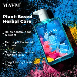 MAVM Men's Intimate Wash, Plant-Based, pH Balanced, Less Stink, Less Scratch, Stay Fresh, Stay Sexy