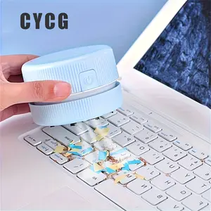 1 Mini Desktop Vacuum Cleaner, - Wireless Desktop Dust Collector, Suitable for Keyboards, Homes, Schools, Offices, Keyboard Cleaning, Compact Cleaner, Battery Powered Vacuum Cleaner(Battery Not Included)