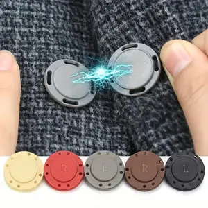 Magnetic Buttons for Cloths, Concealed & Durable Snaps, Ideal for DIY Crafting & Repair Projects, Easy-To-Use Fasteners