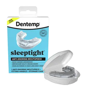 Dentemp SleepTight Mouthpiece – Anti Snoring Device - Custom Fit Snoring Mouthguard for a Sleep Apnea - Device Designed by Dentist