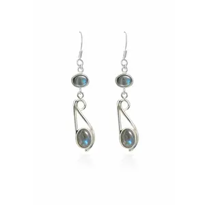 Labradorite Drop Earrings