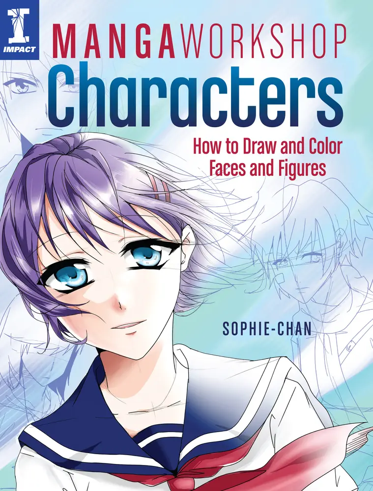 USED Book - Manga Workshop Characters: How to Draw and Color Faces and Figures by Chan, Sophie (Paperback) - english