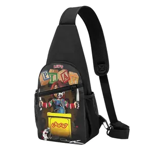 chucky Versatile Shoulder Chest Bag - Left/Right chucky Convertible Strap, Reinforced Stress Points, Compact Yet Spacious