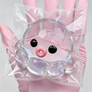of Taba Squishy Toys, Adorable Jellyfish Squeeze Toys, Sticky Fidget Toys for Stress Relief, Soft Squishy Sensory, Soft Cute Toys, Perfect Gifts for Anniversaries, Easter Basket Fillers, Ramadan Presents, And Office Leisure, Desk Additions (Squid)