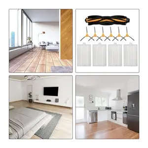 Spare Main Side Brush Filter Kit for bObsweep PetHair for SLAM Robot Vacuum Cleaner [TS]