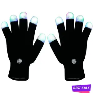 2026 NEW LED Light-Up Finger Gloves - Flashing Glow Rave Gloves |   Perfect for Parties, Concerts & Nighttime Fun Birthday gifts, holiday gifts