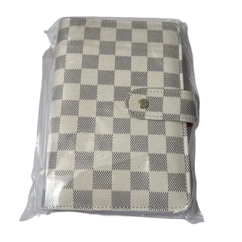 Checkered Budget Binder