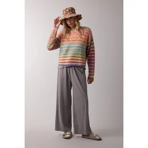 Rainbow Knit Sweater