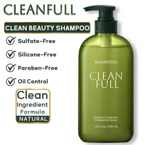 CLEANFULL Greenish Anti Hair Loss Gentle Shampoo for Sensitive Skin & Scalp, Sulfate & Silicone Free Helps Repair Hair Growth Hydrating Based Hair Products, Anti-Breakage for Dry Damaged Hair All Hair Types mothersdaygift tiktokshopstockup