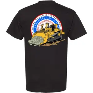 Heavy Equipment Operator T-shirt  Union Operator T-shirt  Proud Operator T-shirt  Mens T-shirt  Construction Shirt  Blue Collar Tee