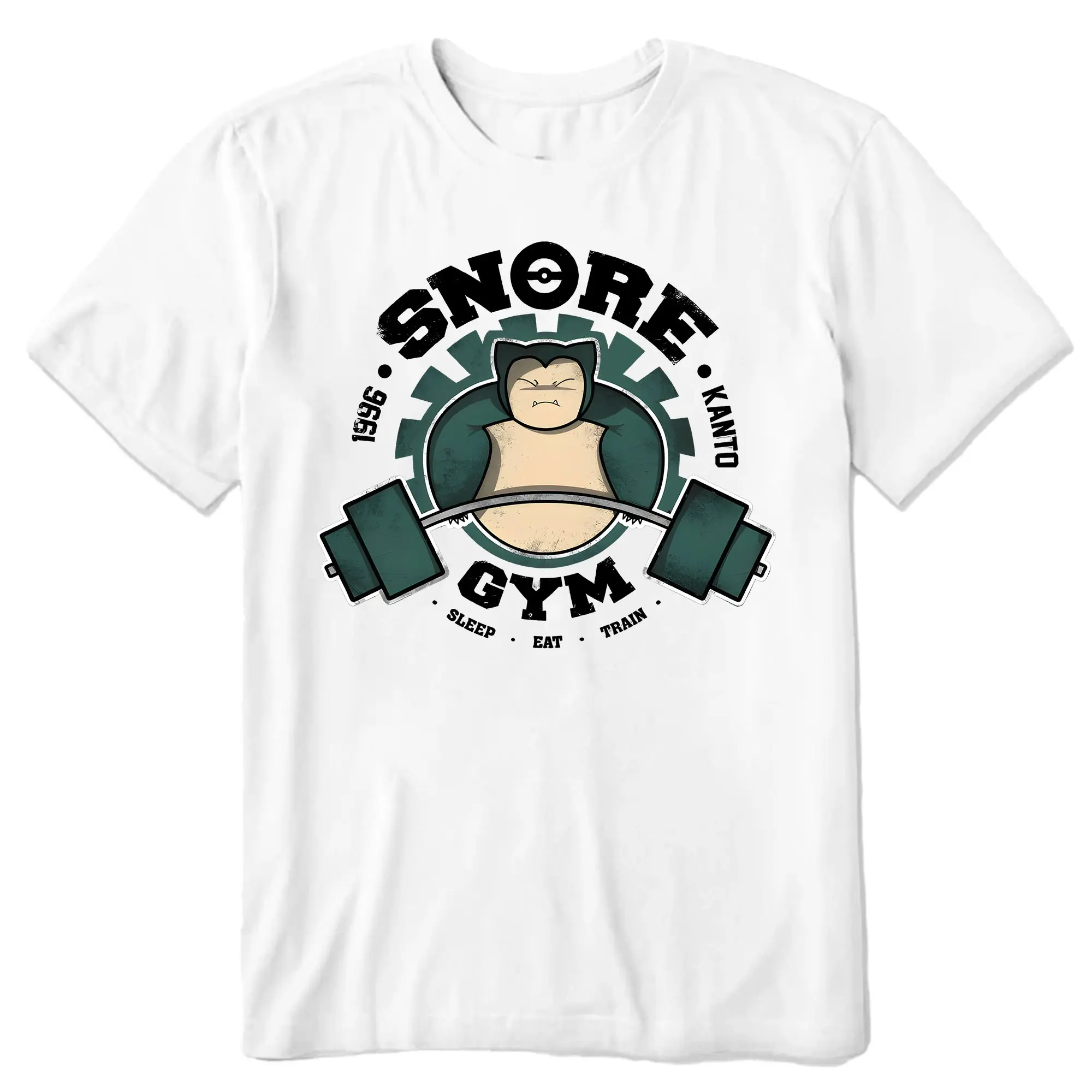 Snorlax Gym T-Shirt – Funny Workout Pokemon Parody Tee
