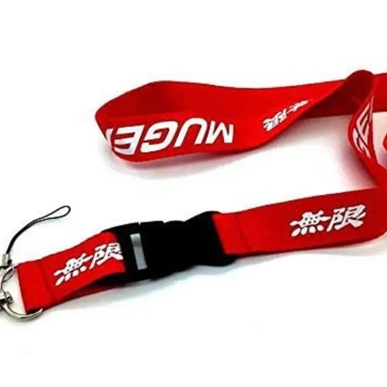 Mugen Red Lanyard