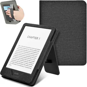Slimshell Case Cover for 6 Inch Kindle 11th Gen 2024/2022, Smart Shell with Stand Feature & Auto Sleep/wake, Protective Book Style Design
