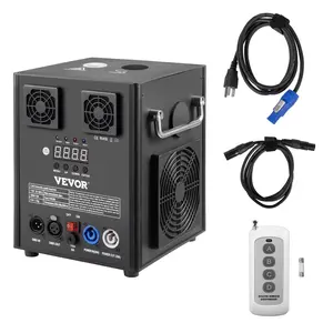 VEVOR Stage Equipment Special Effect Machine, 500W Stage Lighting Effect Machine with Wireless Remote Control, Smart DMX Control Stage Equipment Beautiful Showing Machine for Wedding, Musical Show, D