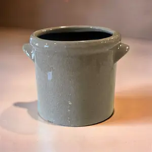 Two Handle Ceramic Crock
