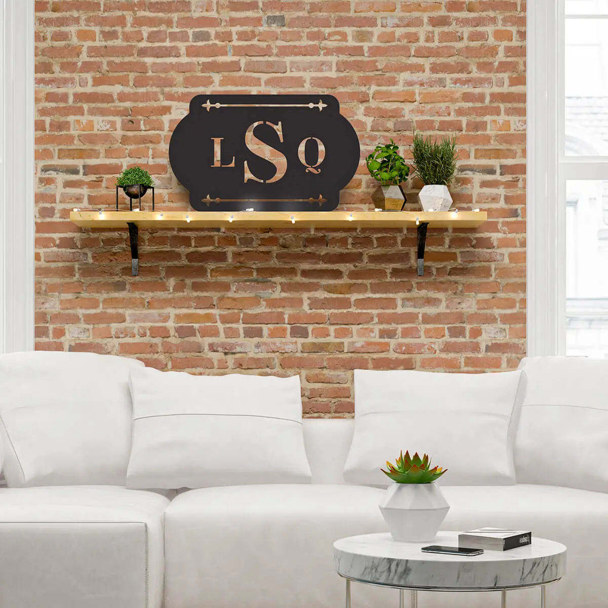 Personalized 3 Letter Monogram