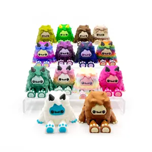 Flurryfoot & Bigfoot Desk Pals – Cute 3D Printed Cryptid Collectibles & Desk Fidget Toys