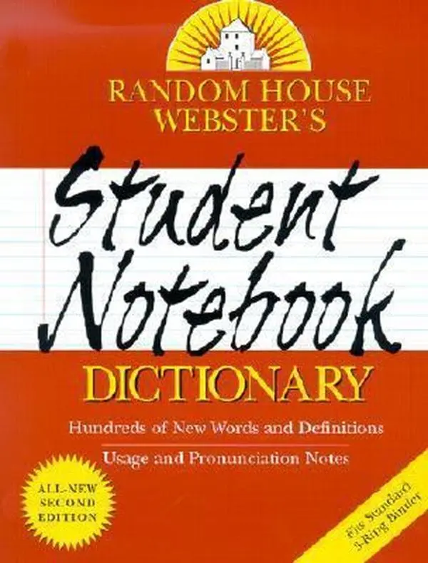 USED-Random House Webster's Student Notebook Dictionary: Second Edition by Random House (Paperback)