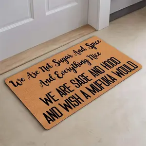 Thick Diatomaceous Earth Mat, Absorbent Quick-Dry Non-Slip Pad, Durable Easy-Clean Floor Protector for Living Room, Kitchen, Bathroom