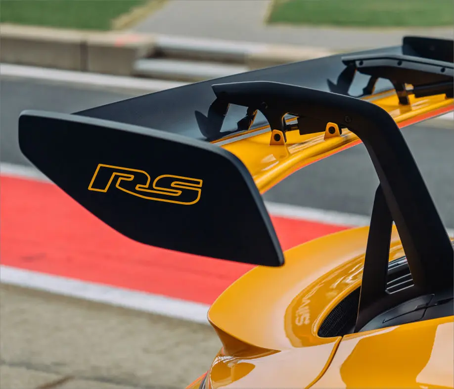 Porsche 911 992 GT3 RS Sonderwunsch Style Spoiler Decal
