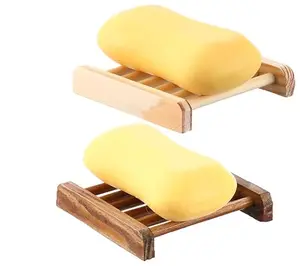 Bamboo Soap Saver Tray - Natural Wood