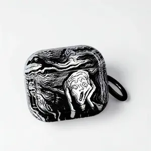 Trendy Psychedelic Art AirPods Case Protection, Compatible with Apple AirPods Pro2/AirPods 3/AirPods 1/2/AirPods 4, Headphone Storage