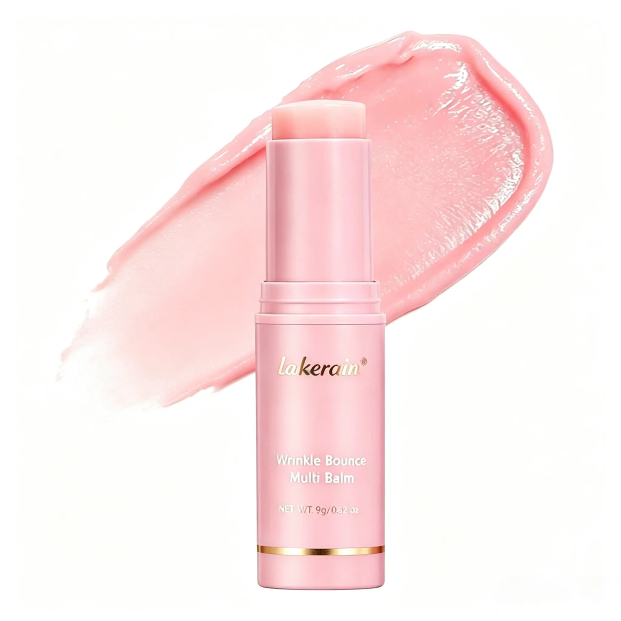 DRN Pink Collagen Volume Multi Balm | All In One Volufiline, PDRN, ACID ，Omega Stick for Youthful-Looking, Helping Look of Fine Lines, Firming Care, Anti-Aging Care | For Under-Eyes, Neck, Forehead, Smile Lines, Lip Care，Sensitive Skin Repair | Korean