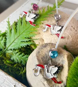 2" Bioflex Pregnancy Belly Ring Delivery Stork Maternity Navel Naval