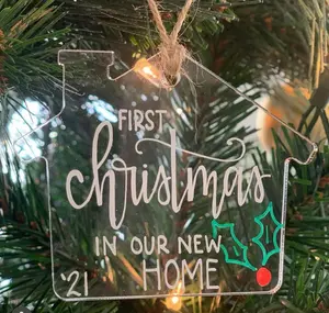 2024 Acrylic House Ornament