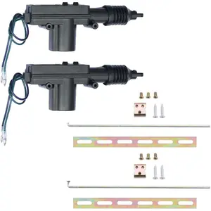 Universal Car Heavy Duty High Power Door Lock Actuator 2 Wire 12V Pack of 2