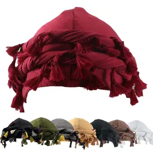 Adjustable Halo Silk Satin Lined Turban for Men & Women - Comfortable Pre-Tied Durag Twist Head Wraps Hat with Elastic for Everyday Fashion & Style