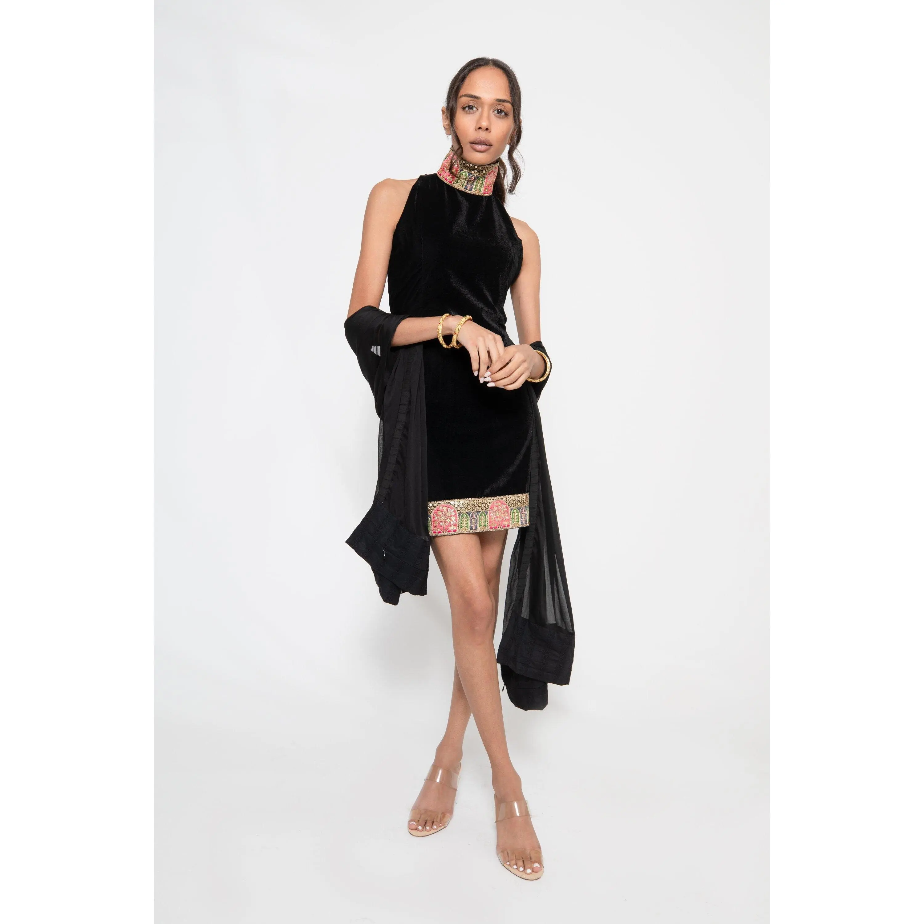 Bedi Dupatta with Pocket