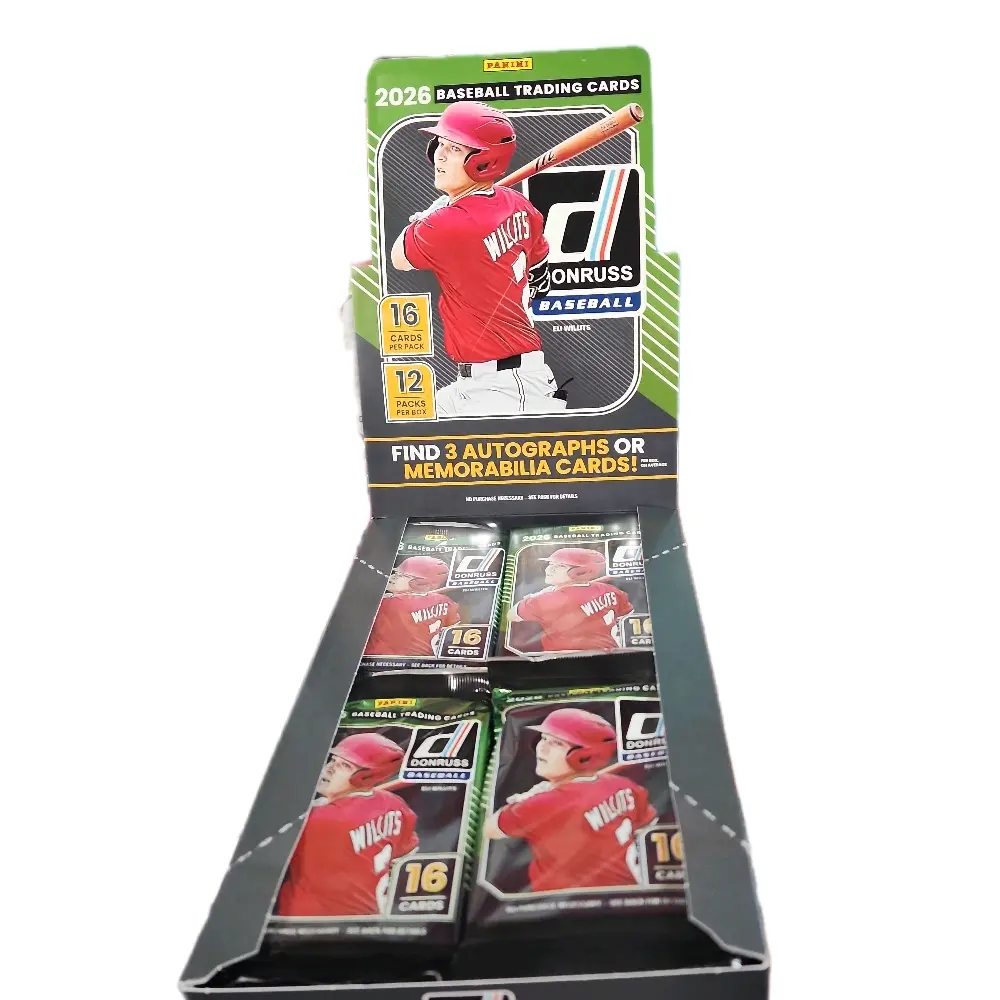 2026 Donruss Baseball Hobby Packs - 16 Cards Per Pack