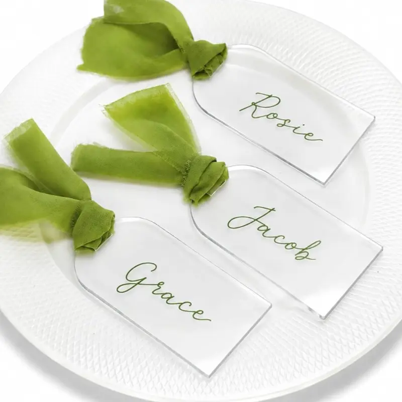 Acrylic name tags