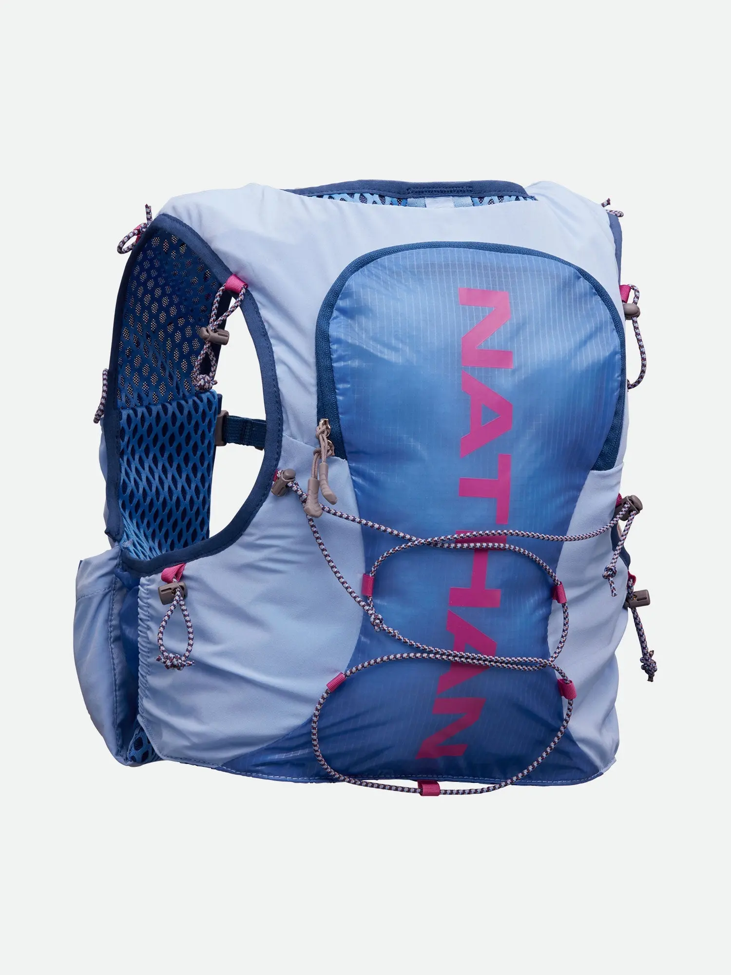NATHAN VaporAiress 3.0 7 Liter Women's Hydration Pack for Runners - Trail Running Vest with Air Mesh Straps & Colorful Bungee Cords for Storage