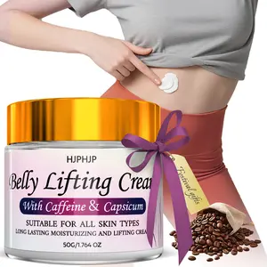 Belly Lifting, Firming, Skin Tightening & Body Contouring Cream, Ideal Halloween & Christmas Gift, Non-Greasy Formula, Suitable for All Skin Types, 50g