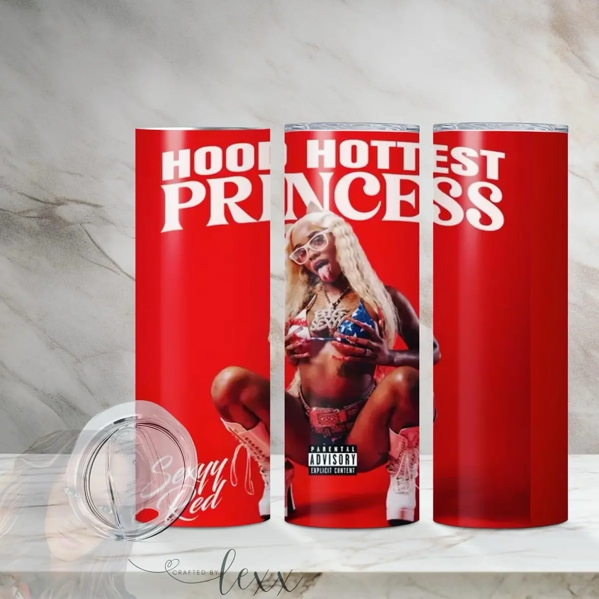 Hood Hottest Princess Tumbler