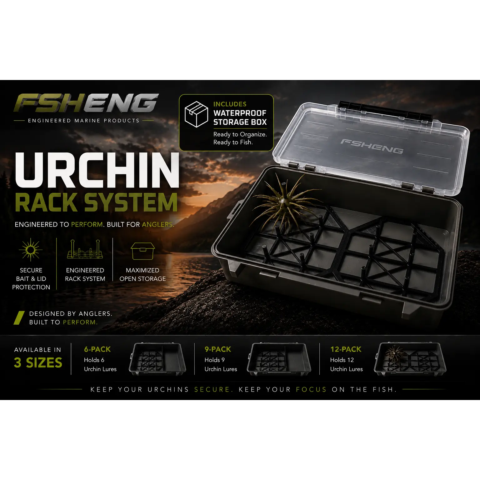 Urchin Rack & Plano 3700 - Pre-Order (LIMIT 1 PER ORDER)