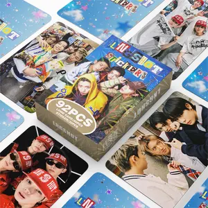 55 Pcs LNGSHOT SHOT CALLERS Series Lomo Cards, Kpop Group Collection Cards