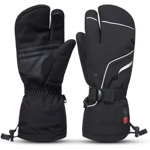 ed Mittens for Men Women, ed Gloves Unisex Rechargeable   Electric ed Ski Gloves, Winter Gloves for  Skiing Hiking Outdoor